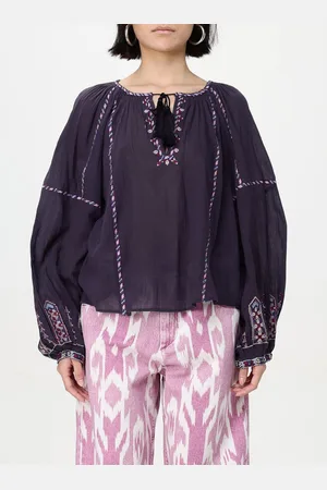 Isabel Marant Blusa in cotone con ricami