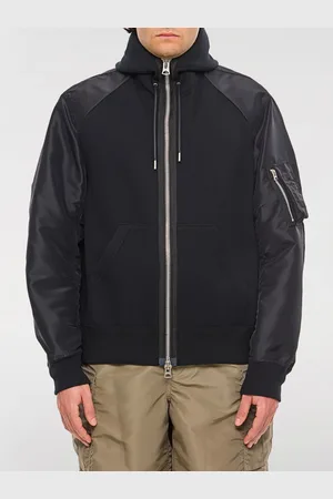 SACAI Felpa con cappuccio n misto cotone