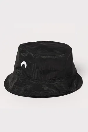 Marine Serre Cappello Crescent Moon in nylon marmorizzato