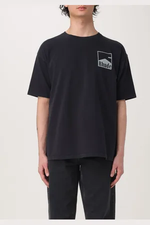 Rhude T-shirt in cotone con stampa logo