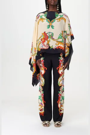 Etro Blusa in seta con stampa Paisley