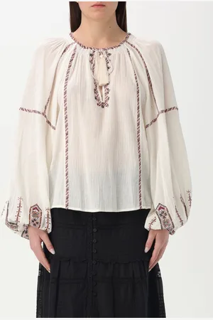 Isabel Marant Blusa in cotone con ricami