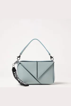 vic matiè Borsa Vic Matiè in pelle con intagli origami