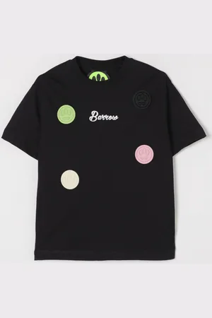 BARROW T-shirt in cotone con logo applicato