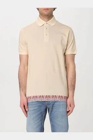 Etro Polo in cotone con dettaglio stampato