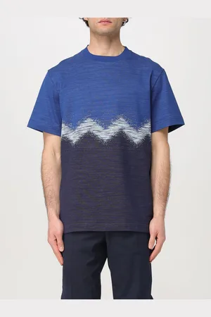 Missoni T-shirt in cotone con motivo zig-zag