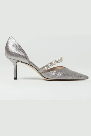 Jimmy Choo Décolleté Aurelie in tessuto laminato