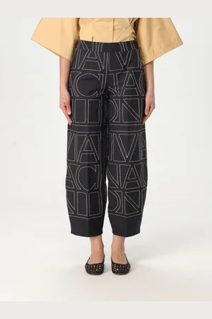 LIVIANA CONTI Pantalone in misto cotone stampato