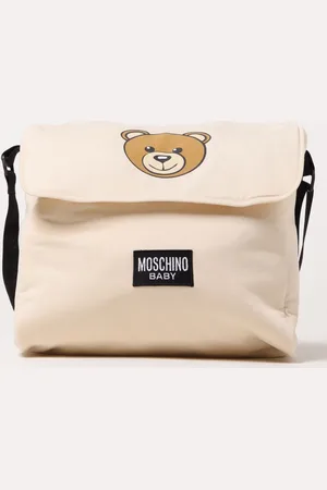 Moschino Diaper bag in cotone Teddy Bear