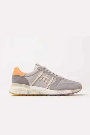 Premiata Sneakers Lander in camoscio e nylon