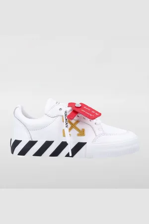 OFF-WHITE Sneakers Vulcanized in pelle a grana