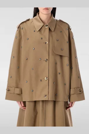 Golden Goose Trench in cotone con borchie
