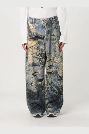 Acne Studios Jeans in denim stampato