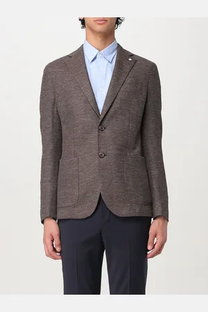 Luigi Bianchi Blazer in lino e cotone
