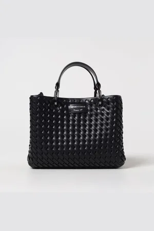 Emporio Armani Borsa in pelle intrecciata