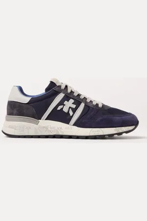 Premiata Sneakers Lander in camoscio e nylon