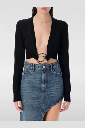 COPERNI Top cropped in jersey