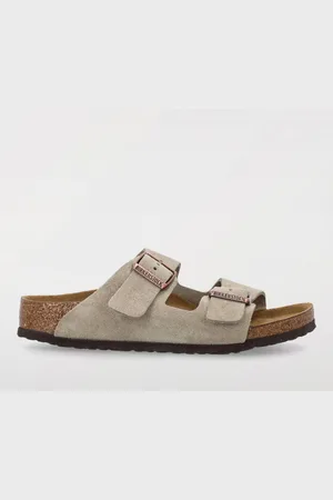 Birkenstock Sandalo Arizona in camoscio