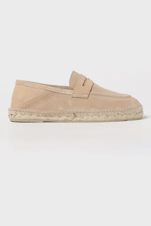MANEBI Espadrillas Hamptons in pelle scamosciata