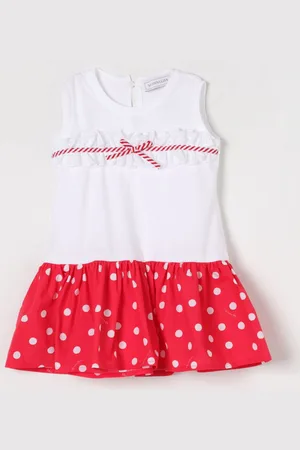 MONNALISA Abito in cotone a pois