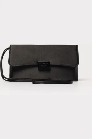 Emporio Armani Pochette Baguette in satin
