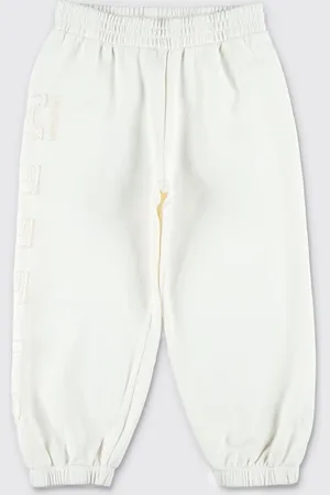 Stella McCartney Pantalone sportivo in cotone con logo