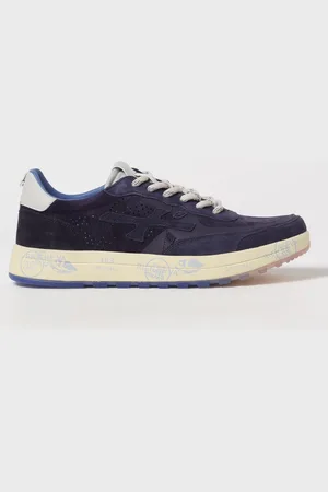 Premiata Sneakers Nous in camoscio traforato