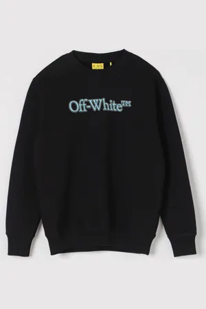 OFF-WHITE Felpa a girocollo con logo