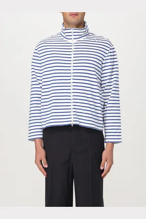 OUR LEGACY Felpa a righe con zip