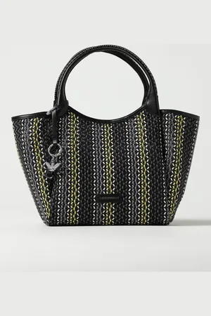 Emporio Armani Borsa shopper Stuoia L