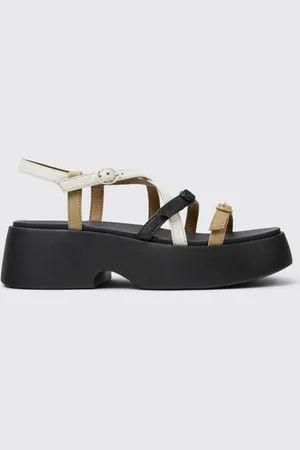 Camper Sandalo Twins in pelle multicolor