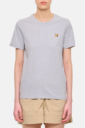 Maison Kitsuné T-shirt in cotone con logo