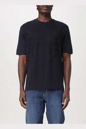 Emporio Armani T-shirt in cotone con maxi logo