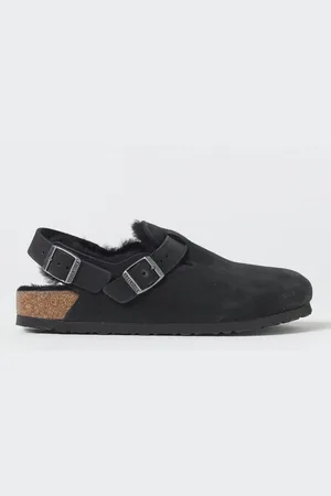 Birkenstock Sabot Tokio in camoscio