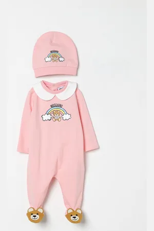 Moschino Coordinato in cotone Teddy Toy