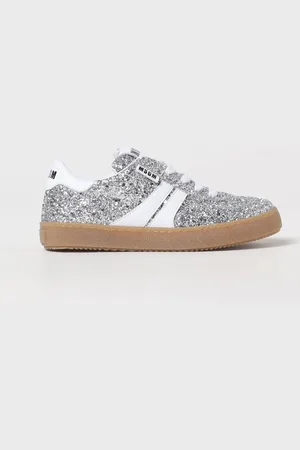Msgm Sneakers in pelle glitter