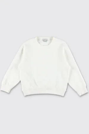 Stella McCartney Felpa a girocollo con maxi logo