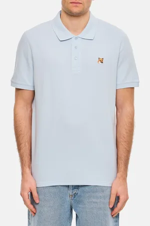 Maison Kitsuné Polo in cotone con logo