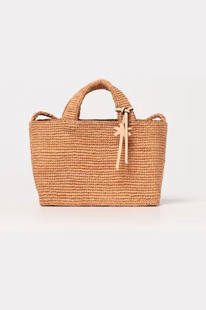 MANEBI Borsa Sunset Mini in rafia
