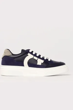 Salvatore Ferragamo Sneakers Gancini in pelle