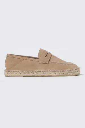 MANEBI Espadrillas Hamptons in pelle scamosciata