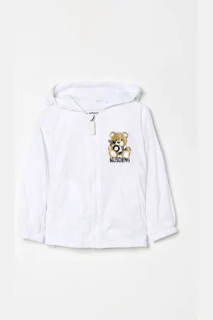 Moschino Giacca a vento con cappuccio Teddy