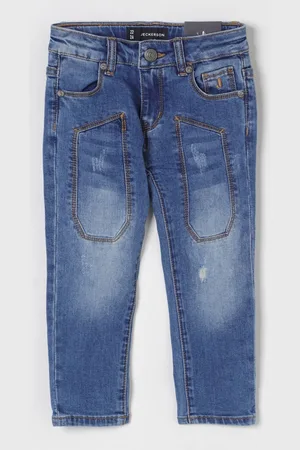 Jeckerson Jeans a 5 tasche con toppe