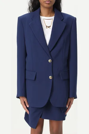 Elisabetta Franchi Blazer monopetto in twill