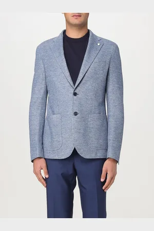 Luigi Bianchi Blazer in lino e cotone