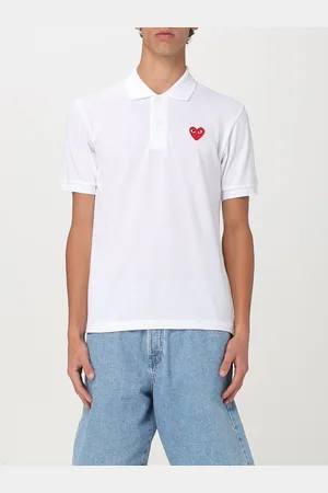 Comme des Garçons Polo Comme Des Garçon in cotone con monogram