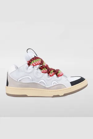 Lanvin Sneakers Curb in pelle e mesh