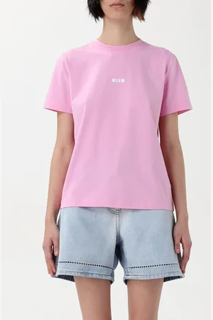 Msgm T-shirt in cotone con mini logo