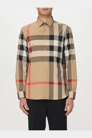Burberry Camicia in cotone con stampa Vintage Check
