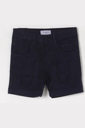 Jeckerson Pantaloncino in cotone con toppe
